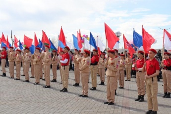 На центральной площади Могойтуя состоялось торжественное празднование Дня Победы